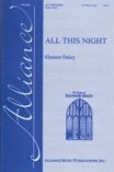 All This Night SATB choral sheet music cover